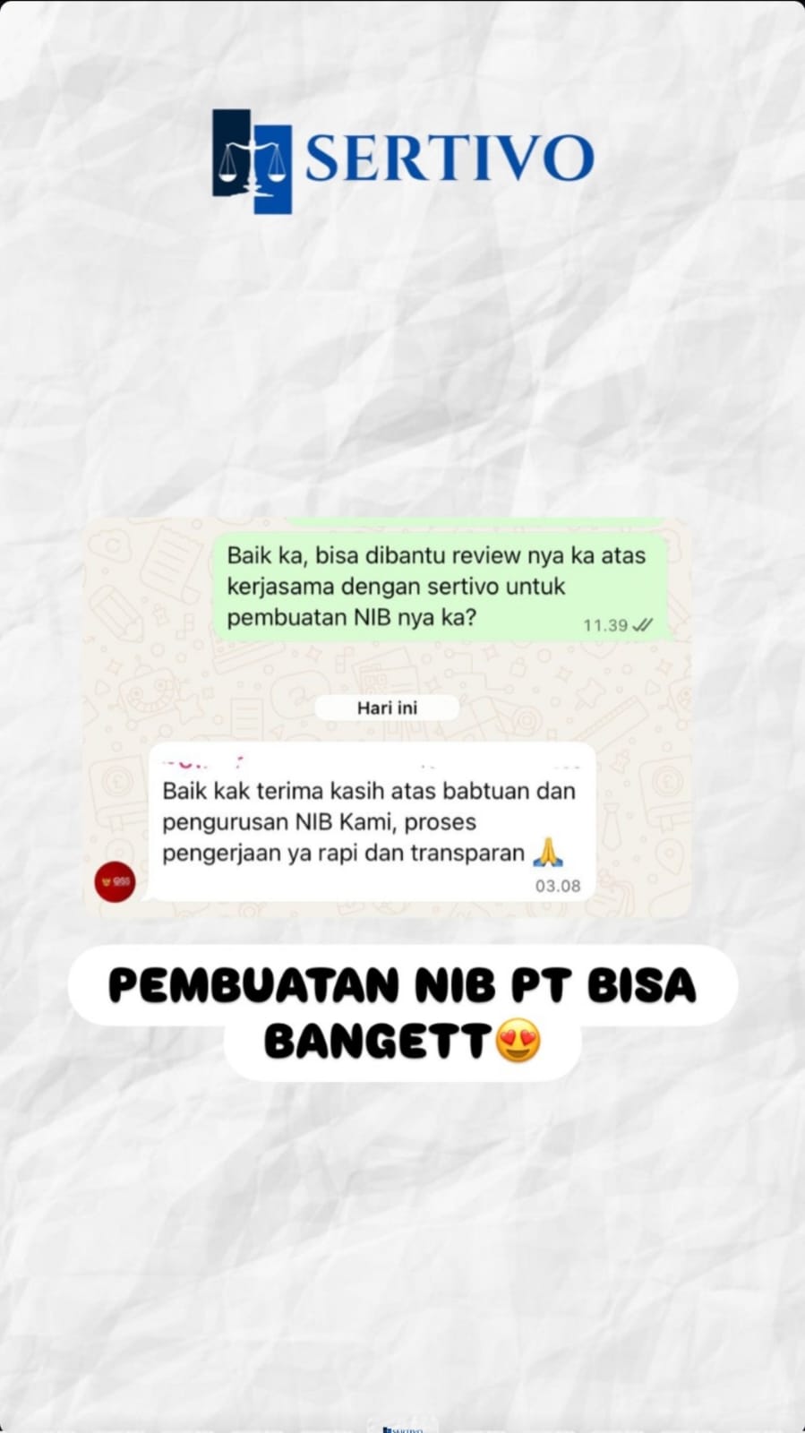 Testimoni Sertivo 13